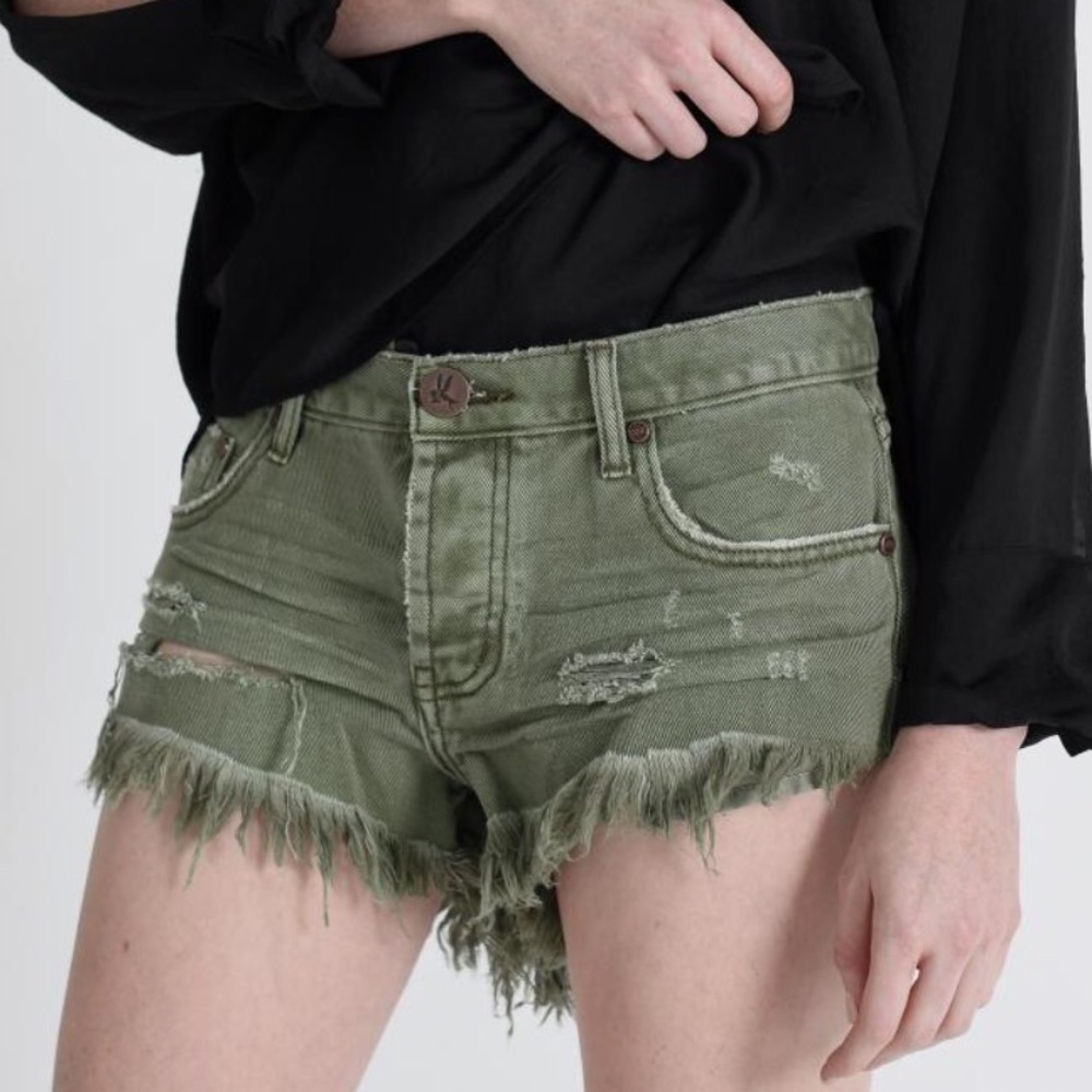 •{One Teaspoon}• SUPER KHAKI BRANDOS